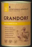 Grandorf Dog Duck Turkey Ankka Kalkkuna 400g koiranmärkäruoka - Koiran märkäruoat - 5407007852154 - 1