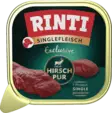 Rinti Singlefleisch Yksi Proteiini Peura 150 g - Koiran märkäruoat - 4000158943224 - 1