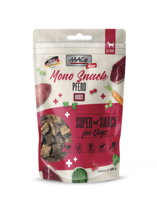 Mac’s Vetcare Snack hevonen 100g - Koiran herkut - 4027245096144 - 1