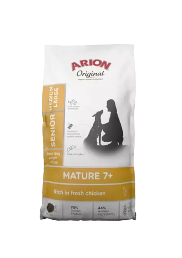 Arion MATURE 7+ Medium / Large Kana 12 kg - Arion kuivaruoat - 5414970060844 - 1