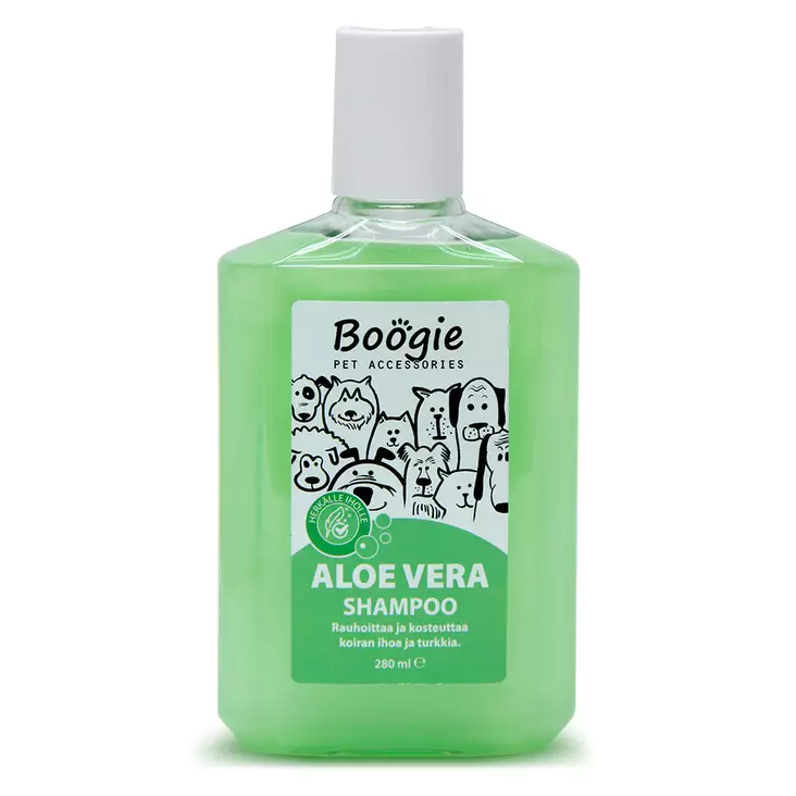 Boogie Aloe Vera shampoo 280ml - Koiran shampoot ja hoitoaineet - 6438411019474 - 1