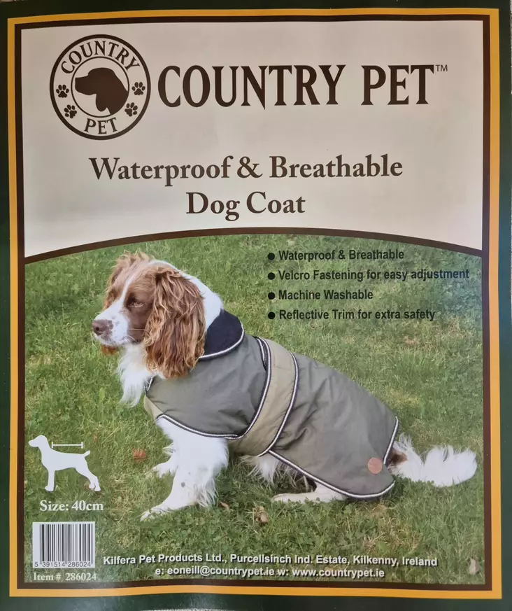 Country Pet Vihreä koiran takki - Koiran takit ja haalarit - 5391514286024 - 1