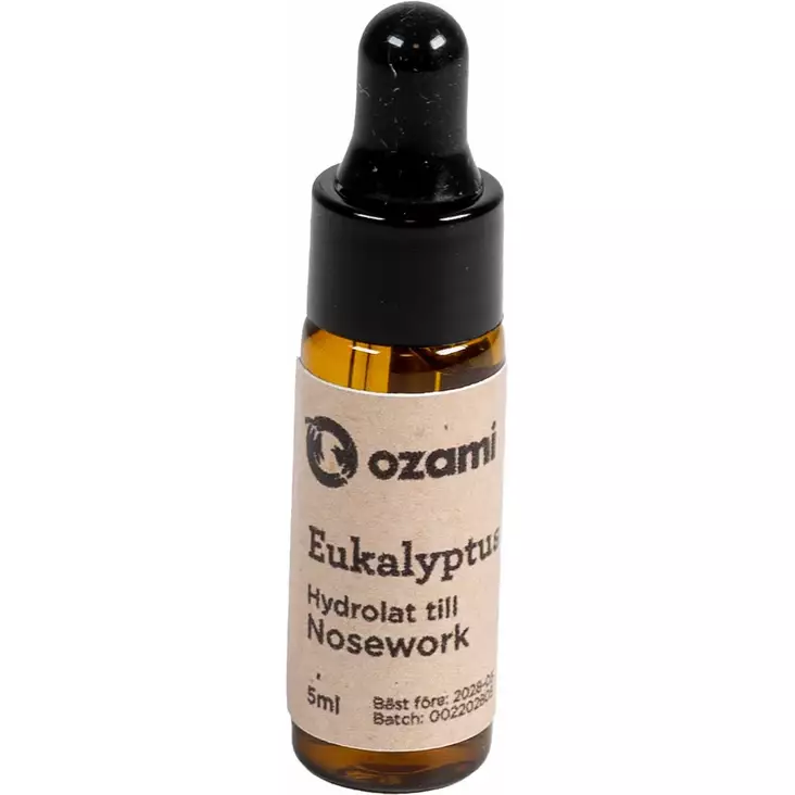 Ozami Nosework Hajutyöskentely Hydrolaatti Eukalyptus 5ml - Koiran koulutuksen apuvälineet - 7330002061994 - 1