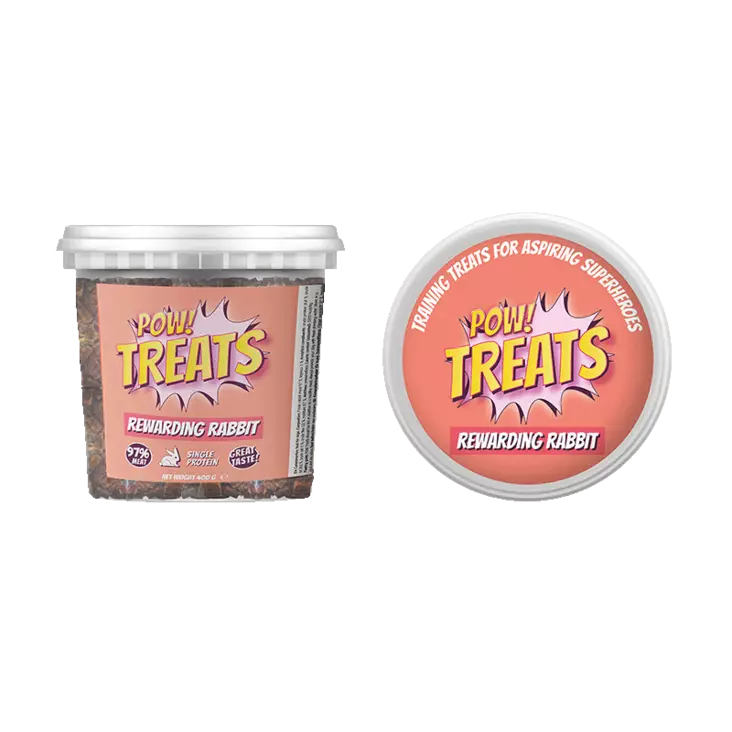 POW Rewarding Rabbit 400g - Koiran herkut - 7350040129654 - 1