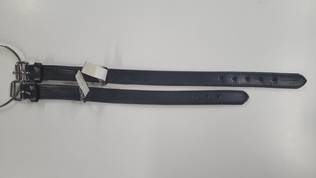 Hollolan Panta Musta - Koiran nahkapannat - HOLL15 - 1