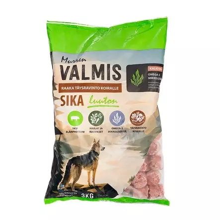 Murren Valmis Sika 3kg - Muut koiran raakaruoat - 6440006515025 - 1