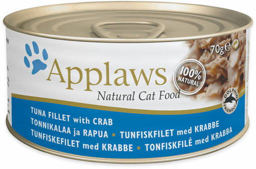 Applaws Tonnikala & Rapu kissan märkäruoka 70g - Märkäruokatölkit - 5060333434755 - 1