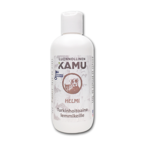 Luonnollinen Kamu Helmi Turkinhoitoaine kaikille lemmikeille 350ml - Koiran shampoot ja hoitoaineet - 6429810185105 - 1