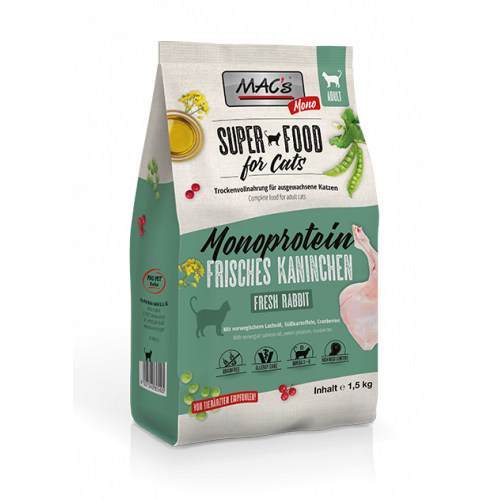 MAC’s Superfood for Cats Mono Kani kissankuivaruoka - Kissan erikoiskuivaruoat - 4027245805425 - 1