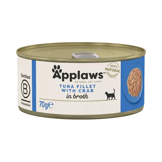 Applaws Tonnikala & Rapu kissan märkäruoka 70g - Märkäruokatölkit - 5060333434755 - 2