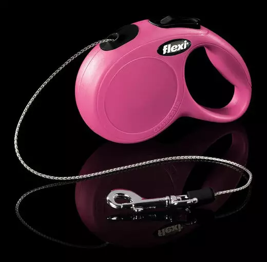Flexi New Classic 5m S Cord Pinkki - Koiran fleksit - 4000498022535 - 1