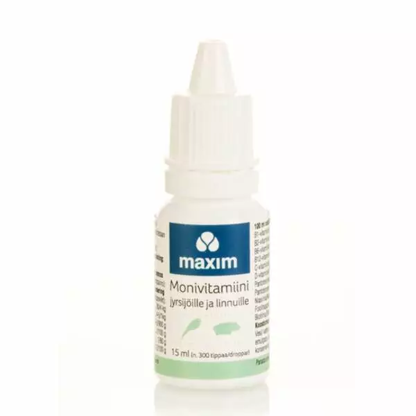 Maxim Monivitamiini Jyrsijöille ja Linnuille - Kanin ja jyrsijän lisäravinteet - 6416225010665 - 1