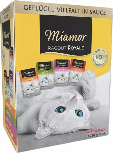 Miamor Ragout Royale siipikarjalajitelma kastikkeessa 12 x 100g - Märkäruoka monipakkaukset - 4000158745095 - 1