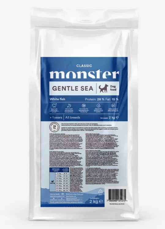 Monster Dog Classic Gentle Sea - Monster kuivaruoat - 7350040131275 - 1