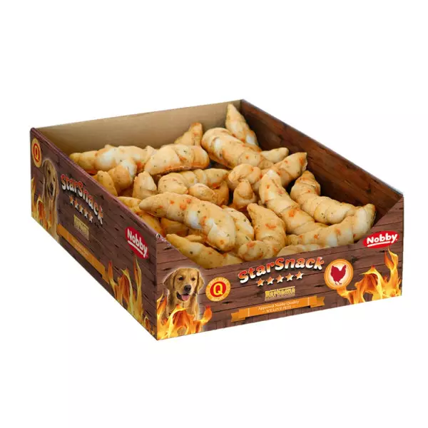 Nobby StarSnack Chicken Croissant - Koiran puruluut - 4033766509605 - 1