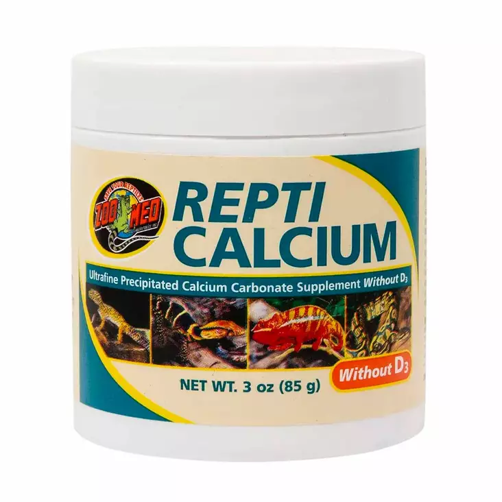 Zoo Med Repti Calcium Without D3 Kalsium ilman D3 - Lisäravinteet - 097612133035 - 1
