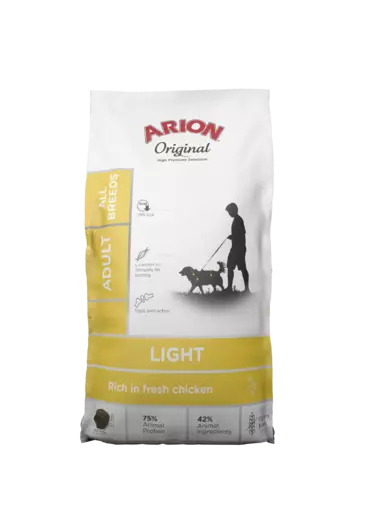 Arion All Breed Light kana Adult All Breed 12 kg - Arion kuivaruoat - 5414970060806 - 1