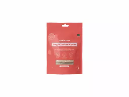 Veggie Dental Chews Grain-free – viljattomat kasvispurupatukat - Koiran herkut - 7350112971716 - 1