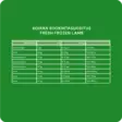 Nutriment Fresh Frozen Lamb 800g - Muut koiran raakaruoat - 4262494390326 - 4