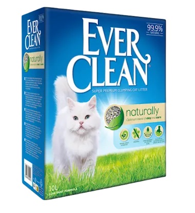 Ever Clean Naturally 10 L - Kissan mikrohiekat - 5060412218856 - 2