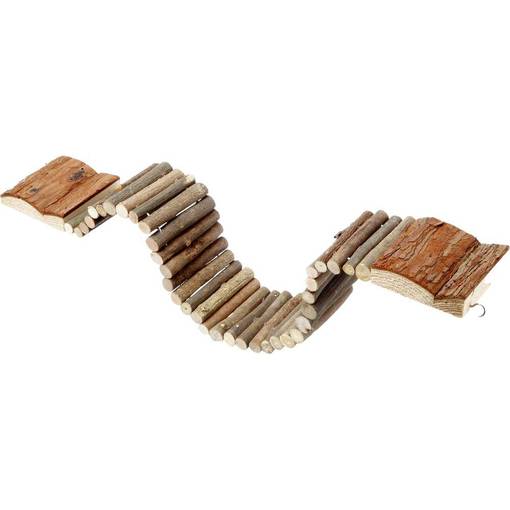 Ripustettava puusilta - Kanin ja jyrsijän pesämökit ja sisusteet - 5400585010596 - 1