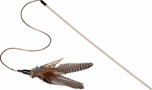 Nobby Fun For Cats Höyhenhuisku kulkusella - Kissan huiskut ja huiskat - 4033766669606 - 1