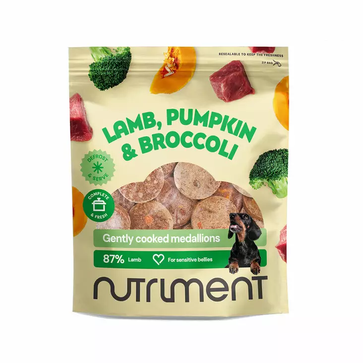 Nutriment Fresh Frozen Lamb 800g - Muut koiran raakaruoat - 4262494390326 - 1