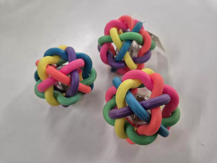 Värikäs muovipallo - Kissan lelupallot - 4033766801266 - 1