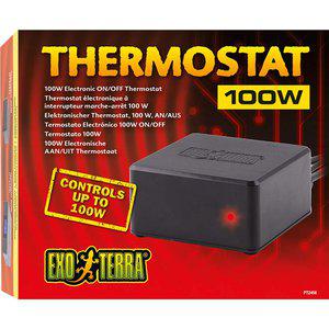 Exoterra Thermostat Termostaatti 100W - Terraarion valaistus ja lämmitys - 015561224567 - 1