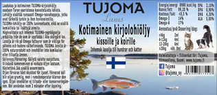 Tujoma Luxus Kotimainen kirjolohiöljy Kissoille ja Koirille - Koiran lisäravinteet - 6430035775507 - 2