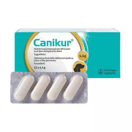 CANIKUR VET 12 purutablettia 4,4g - Koiran lisäravinteet - 5703655000207 - 1