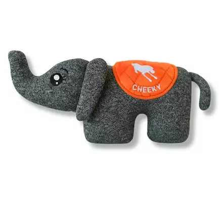 Cheeky Ellie Elephant Norsu Elefantti Kestävä koiranlelu - Koiran pehmolelut - 3770038688057 - 1