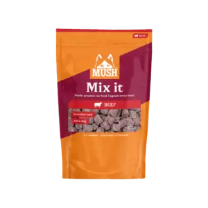 Mush Mix it - Raw Frozen Nauta Beef 560g - MUSH koiran pakasteruoat - 7350086573367 - 1