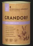 Grandorf Dog 400g Rabbit Turkey Kani Kalkkuna koiranmärkäruoka - Koiran märkäruoat - 5407007852147 - 1
