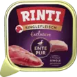 Rinti Singlefleisch yksi proteiini Ankka 150g - Koiran märkäruoat - 4000158943217 - 1
