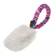 Tug-E-Nuff Faux Fur Pocket Bungee Squeaker koiranlelu - Koiran treenilelut - 5060428316447 - 2