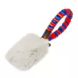 Tug-E-Nuff Faux Fur Pocket Bungee Squeaker koiranlelu - Koiran treenilelut - 5060428316447 - 1