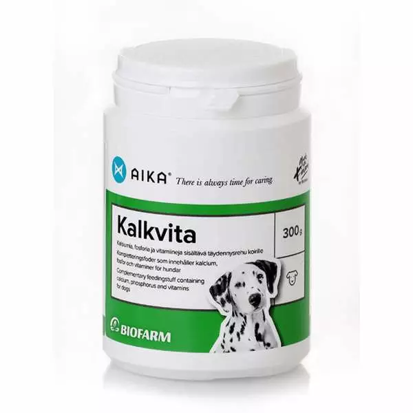 Aika Kalkvita 300 g koirille - Koiran lisäravinteet - 6416225010047 - 1