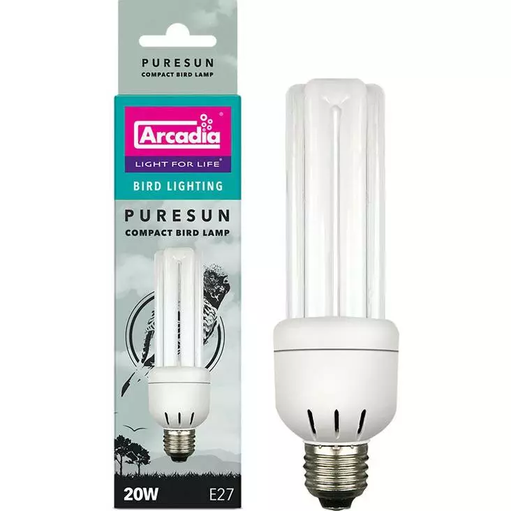 Arcadia Puresun Bird Lamp 20W E27 - Lintujen tarvikkeet - 5018296207077 - 1