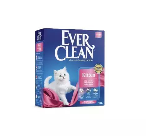 Ever Clean Kitten 10 L - Kissan mikrohiekat - 5060412219907 - 1