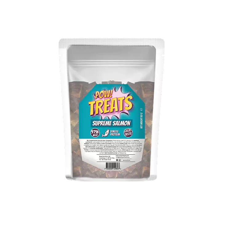 POW Supreme Salmon 50g - Koiran herkut - 7350040129647 - 1