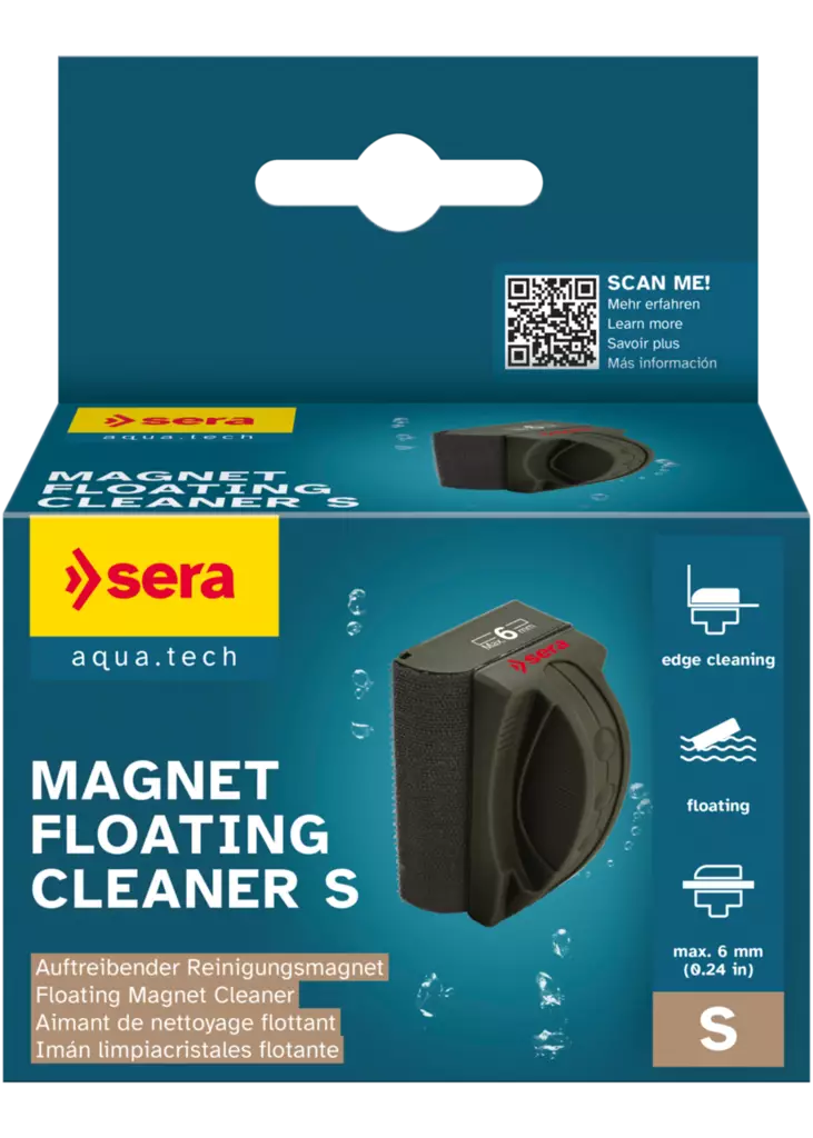 Sera Magnet Floating Cleaner S - Akvaarion hoitotarvikkeet - 4001942542937 - 1