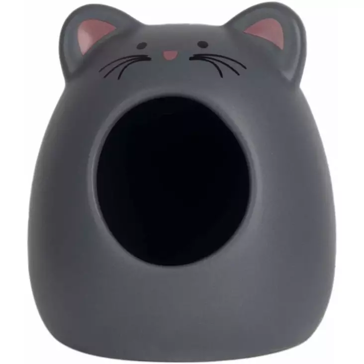 Small Animal House Harmaa - Kanin ja jyrsijän pesämökit ja sisusteet - 8886467590917 - 1