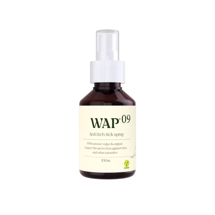 WAP 09 ANTI ITCH TICK SPRAY – PUNKKI/HYÖNTEISSUIHKE 100ml - Punkkien torjunta - 7350112971297 - 1