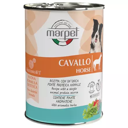 AEQUILIBRIAVET Horse / Hevonen 400g Koiran märkäruoka - Koiran märkäruoat - 8031701212128 - 1