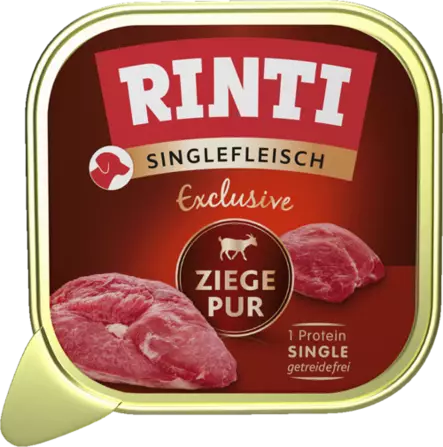 Rinti Singlefleisch Yksi Proteiini Vuohi 150 g - Koiran märkäruoat - 4000158943248 - 1