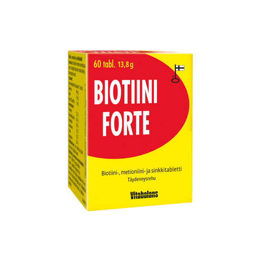 Vitabalans Biotiini Forte lisäravinne 60 tablettia - Koiran lisäravinteet - 6410530011218 - 1
