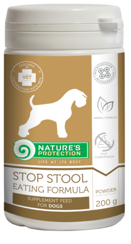 Natures Protection Stop Stool Eating Formula 200g - Koiran lisäravinteet - 4771317454928 - 1