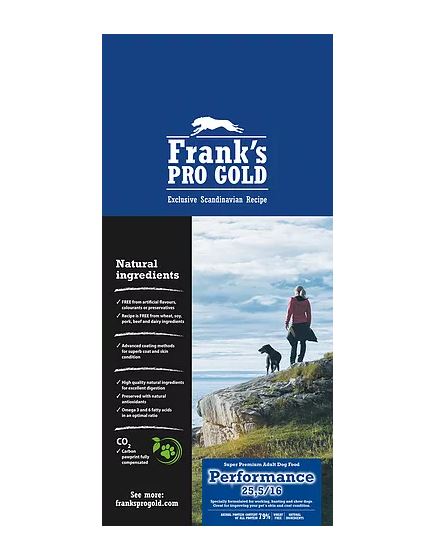 Frank’s Pro Gold Performance koiranruoka - Franks Pro Gold kuivaruoat - 6420140010068 - 1