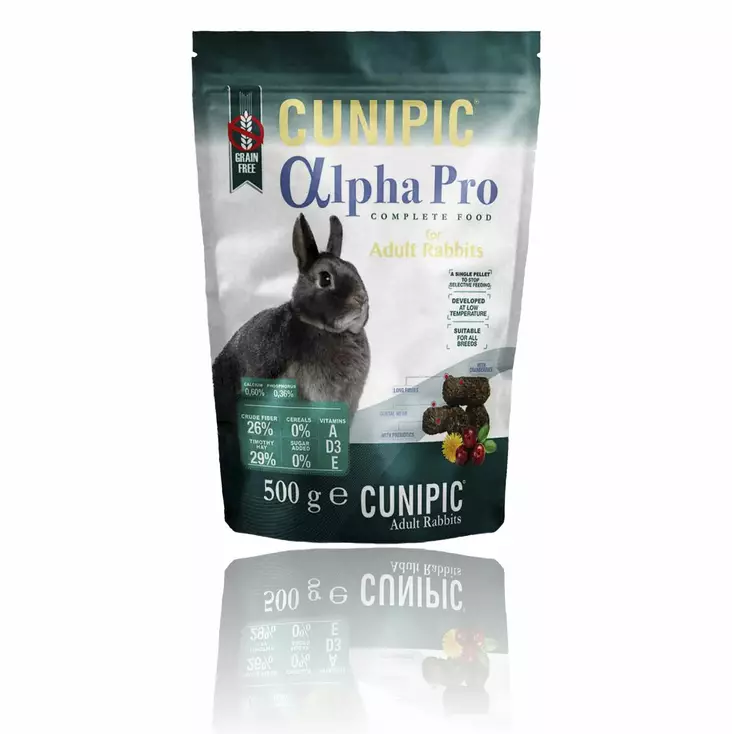 Cunipic Alpha Pro Rabbit kaninruoka 1,75kg - Kanien ruoat - 8437013149518 - 1